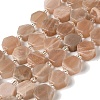 Natural Sunstone Beads Strands G-P534-A09-01-1