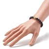 Natural Mixed Stone Stretch Bracelet BJEW-JB06569-4