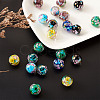 Handmade Lampwork Beads Strands LAMP-CD0001-07-10