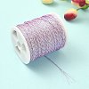 17M Rainbow Color Polyester Sewing Thread OCOR-E026-08D-5