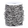 304 Stainless Steel Paperclip Chains Chains CHS-T003-25P-3