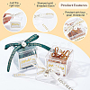 Square Transparent Acrylic Candy Gift Boxes CON-WH0088-15B-4