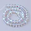 Synthetic Moonstone Beads Strands G-R375-10mm-B13-2