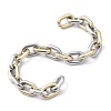 Handmade Spray Painted CCB Cable Chains AJEW-JB00718-6