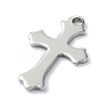 Non-Tarnish 201 Stainless Steel Pendants STAS-C097-55P-02-2