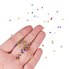 12/0 Round Glass Seed Beads SEED-X0050-2mm-17-5
