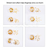   Brass Nail Art Decorations MRMJ-PH0001-07G-4