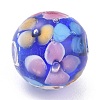 Round Lampwork Beads LAMP-H059-A01-2