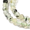 Natural Prehnite Beads Strands G-C009-A20-4