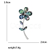 Abalone Shell Flower of Life Brooch PW-WG0AE00-01-5