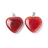 Natural Carnelian Pendants G-G956-B52-FF-2