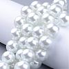 Glass Pearl Beads Strands HY-14D-B01-1