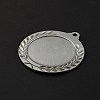 Alloy Pendant Cabochons Settings FIND-WH0128-83A-2