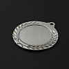 Alloy Pendant Cabochons Settings FIND-WH0128-83A-2