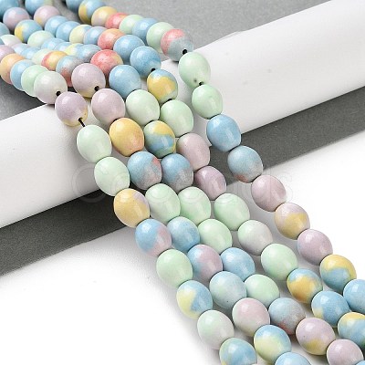 Natural Rainbow Alashan Agate Beads Strands G-NH0022-O01-01-1