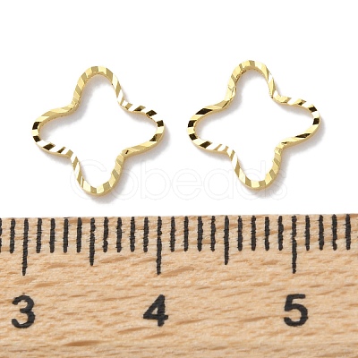 Brass Linking Rings KK-F880-16G-02-1