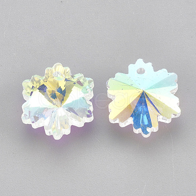 Glass Rhinestone Charms RGLA-T148-20A-1