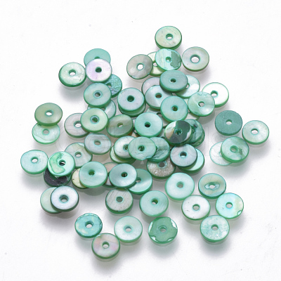 Natural Freshwater Shell Beads SHEL-Q008-97-1