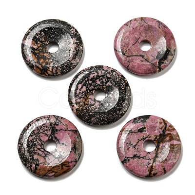 Natural Rhodonite Pendants G-P532-01A-07-1