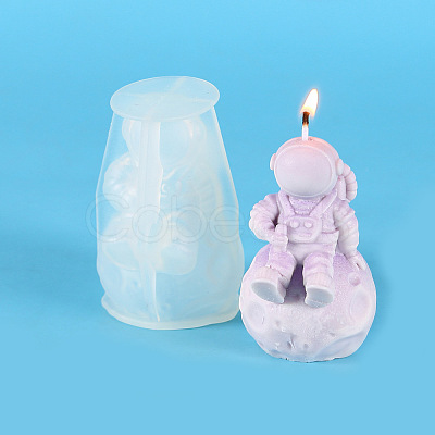 Astronaut DIY Candle Food Grade Silicone Statue Molds SIMO-PW0006-012-1