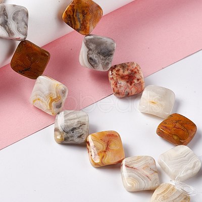 Natural Crazy Lace Agate Beads Strands G-L239-15-1