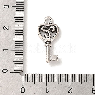 Tibetan Style Alloy Pendants TIBEP-L021-02AS-1