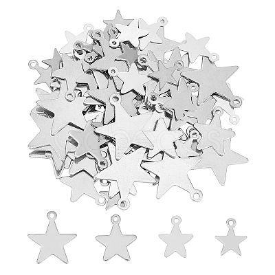 Unicraftale Stainless Steel Laser Cut Charms STAS-UN0013-20P-1