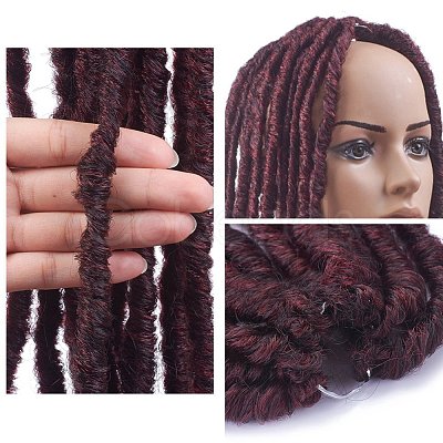 Curly Faux Locs Crochet Hair OHAR-G005-12A-1