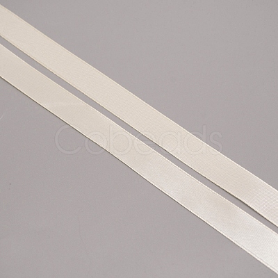 Polyester Satin Ribbon SRIB-WH0010-03A-1