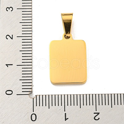 PVD Vacuum Plating 304 Stainless Steel Pave Natural White Shell Pendants STAS-S130-03G-Y-1