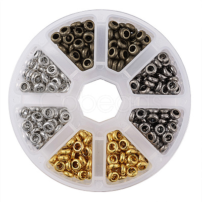 Kissitty Alloy Spacer Beads PALLOY-KS0001-01-1