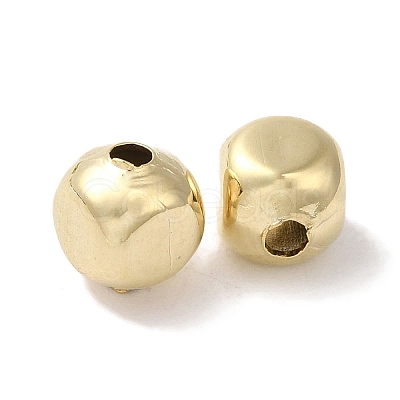 Brass Beads KK-K383-08B-G-1