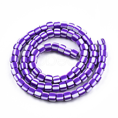 Handmade Polymer Clay Beads Strands CLAY-N010-074-05-1