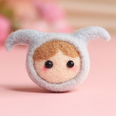 DIY Constellation Doll Keychain Needle Felting  Kit DIY-D068-01P-02-1