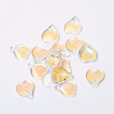 Glass Charms GLAA-H016-02B-34-1