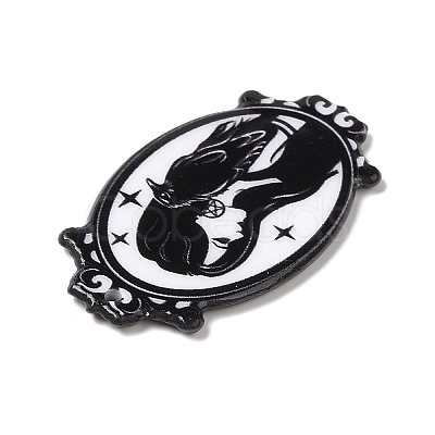 Halloween Acrylic Pendants SACR-E010-07C-1