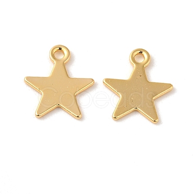 Brass Charms KK-F087-01G-02-1