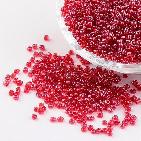 Round Glass Seed Beads X-SEED-A006-2mm-105B-1