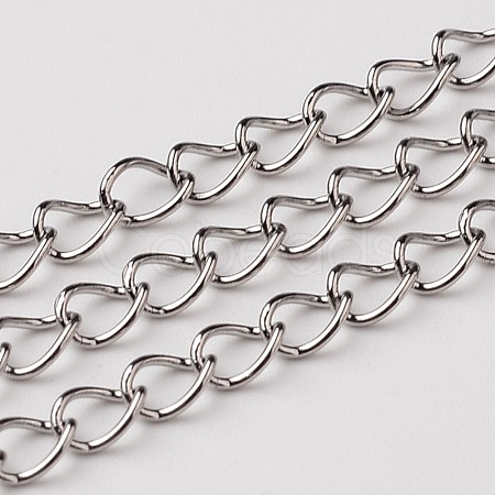 304 Stainless Steel Twisted Chains CHS-L015-03-1
