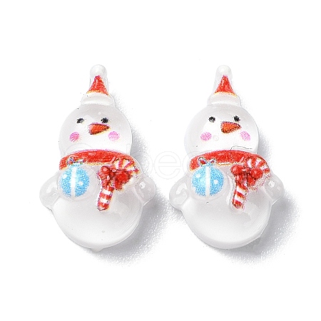 Christmas Series Resin Cabochons CRES-Q006-02F-1