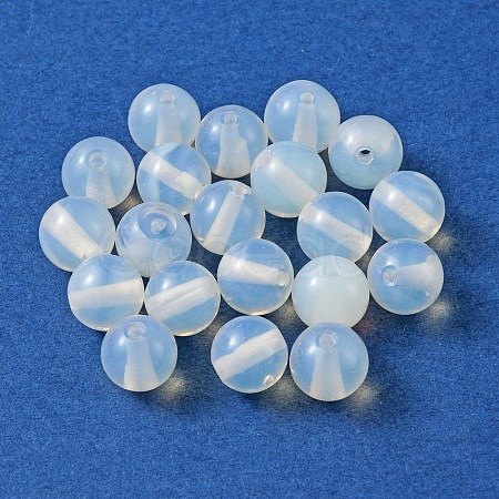 20Pcs Opalite Round Beads G-YW0001-28-1