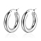 Non-Tarnish Stainless Steel Hoop Earrings for Women, Oval