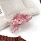 Cellulose Acetate Claw Hair Clips, Hair Accessories for Women & Girls, Flower, Rosy Brown, 54x95mm