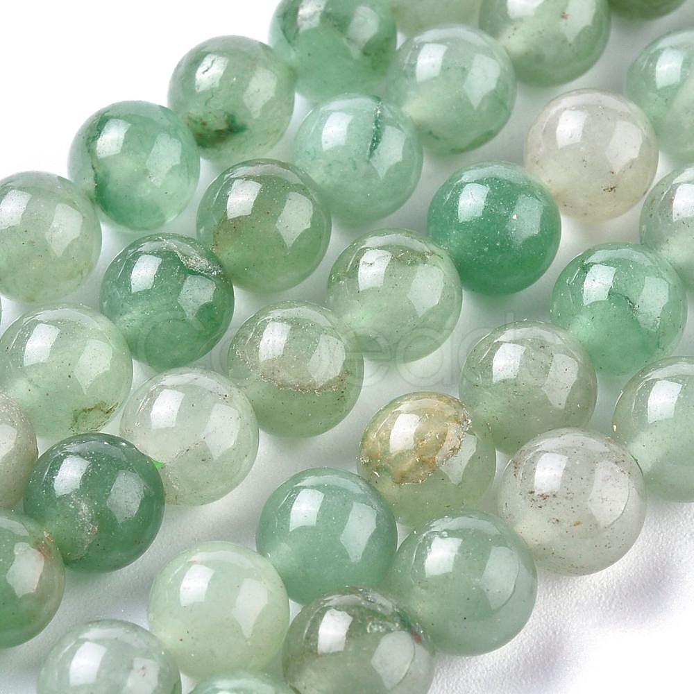 Cheap Natural Green Aventurine Beads Strands Online Store - Cobeads.com