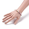 Dyed Pearl Stretch Bracelets BJEW-JB03910-4