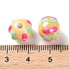 Handmade Porcelain Beads Strands PORC-L078-01G-4