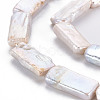 Natural Keshi Pearl Beads Strands PEAR-S020-D03-5