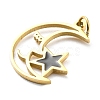 304 Stainless Steel Charms STAS-B044-05G-3