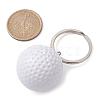 ABS Plastic Sports Ball Theme Pendants Keychains KEYC-JKC00659-03-3