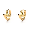 Brass Huggie Hoop Earrings EJEW-H121-03G-2